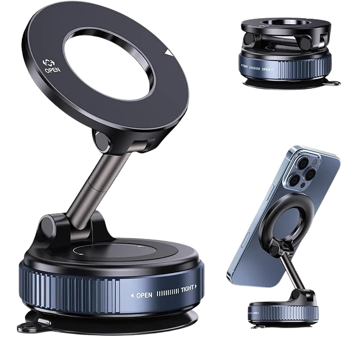 MagPro™ Magnetic Phone Holder by IndyGadgets (Supports All Phones)
