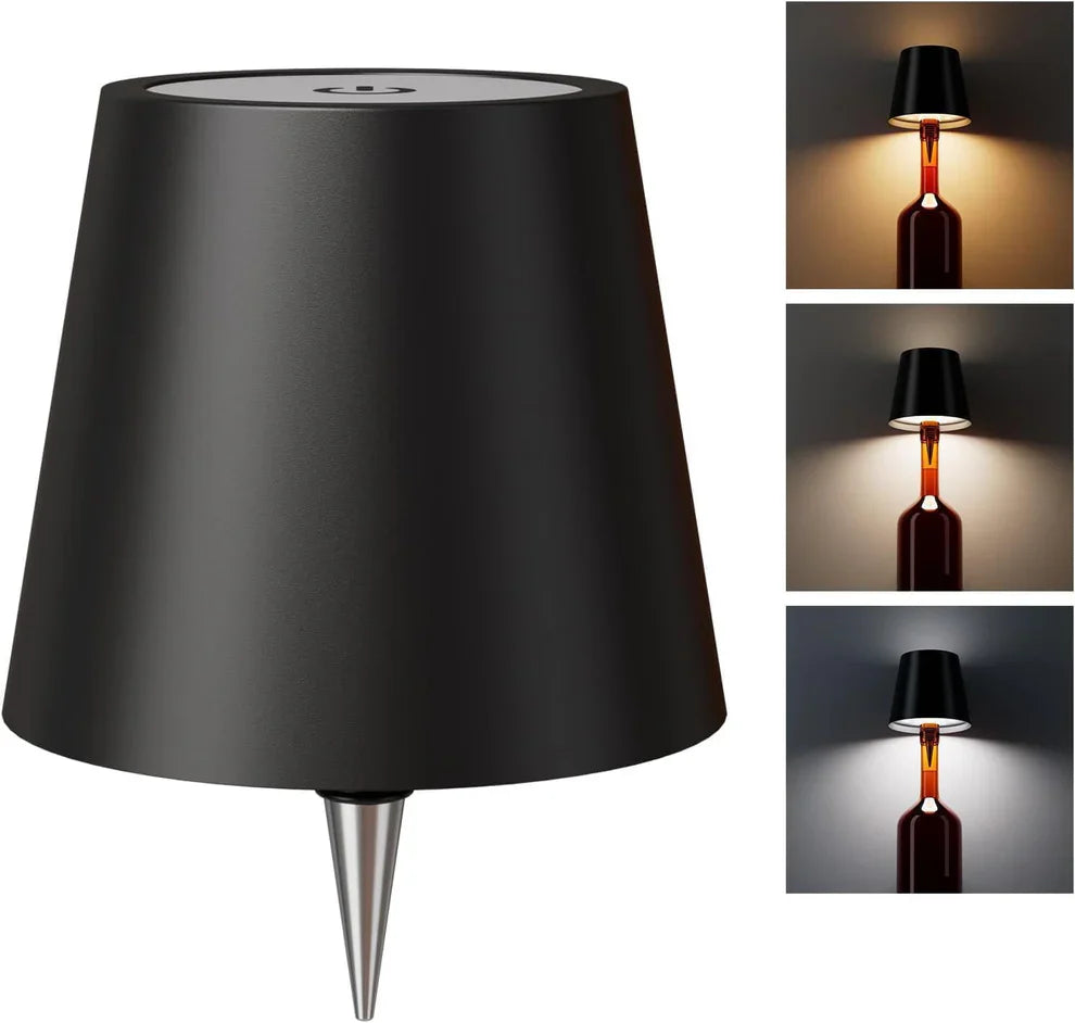 Wireless LED Bottle Lamp | 3 Colour Modes