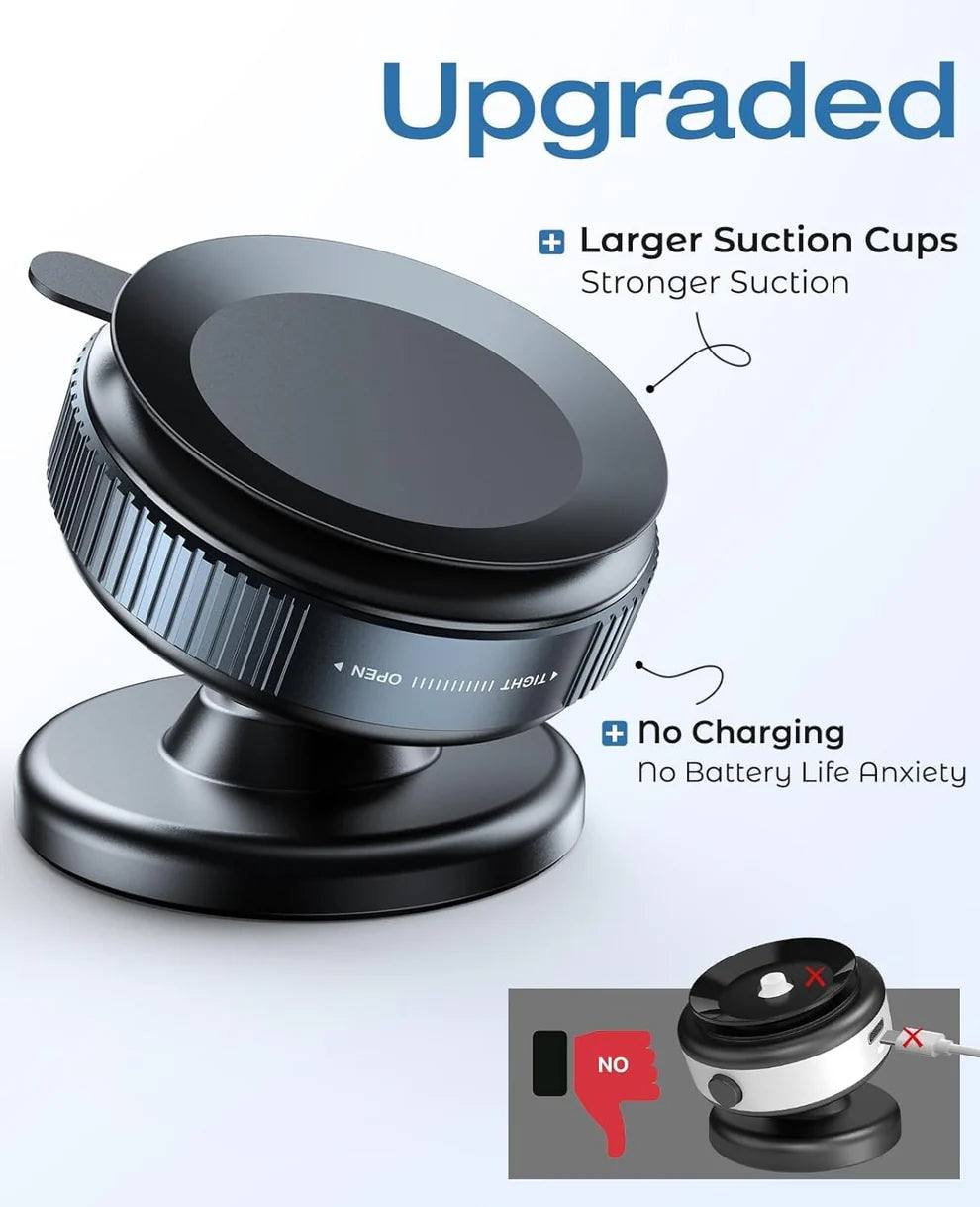MagPro™ Magnetic Phone Holder by IndyGadgets (Supports All Phones)