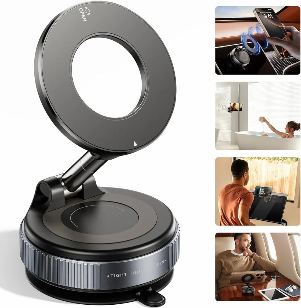MagPro™ Magnetic Phone Holder by IndyGadgets (Supports All Phones)