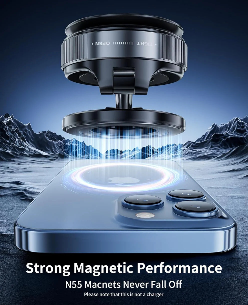 MagPro™ Magnetic Phone Holder by IndyGadgets (Supports All Phones)