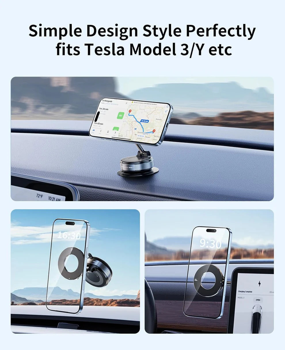 MagPro™ Magnetic Phone Holder by IndyGadgets (Supports All Phones)