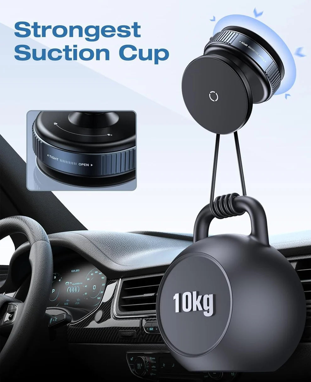 MagPro™ Magnetic Phone Holder by IndyGadgets (Supports All Phones)