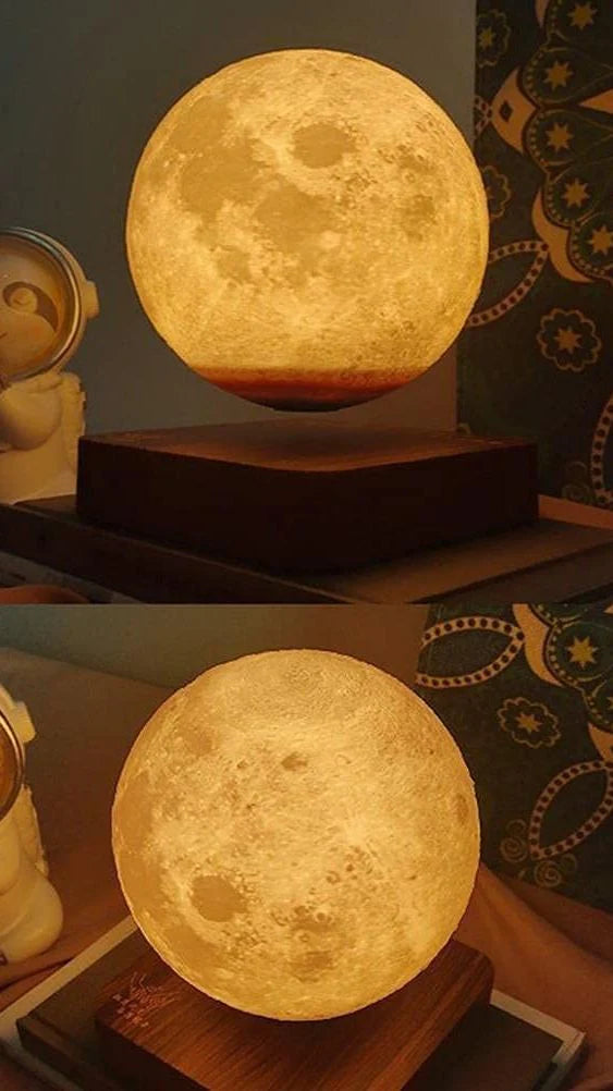 Levitating Moon Lamp by IndyGadgets