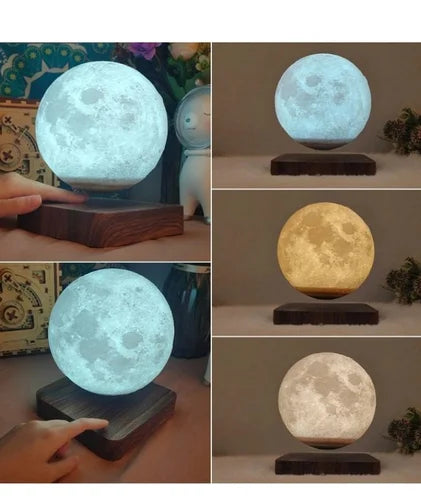 Levitating Moon Lamp by IndyGadgets