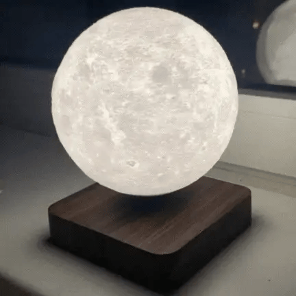 Levitating Moon Lamp by IndyGadgets
