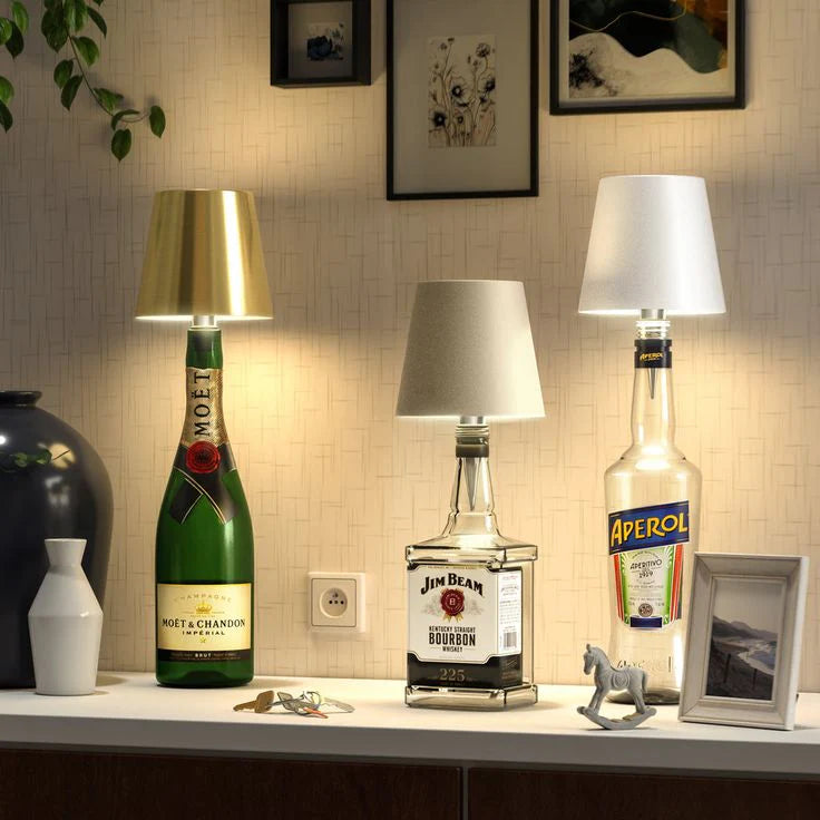 Wireless LED Bottle Lamp | 3 Colour Modes