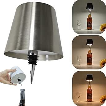 Wireless LED Bottle Lamp | 3 Colour Modes