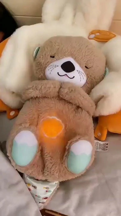 Breathing Teddy Plush Toy
