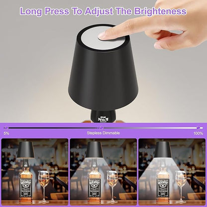 Wireless LED Bottle Lamp | 3 Colour Modes