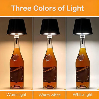 Wireless LED Bottle Lamp | 3 Colour Modes