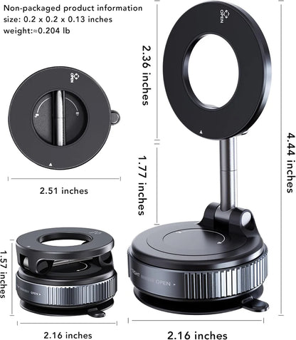 MagPro™ Magnetic Phone Holder by IndyGadgets (Supports All Phones)