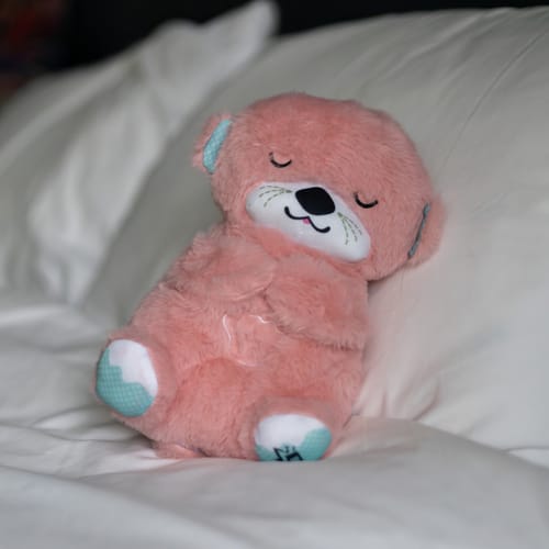 Breathing Teddy Plush Toy