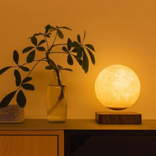 Levitating Moon Lamp by IndyGadgets