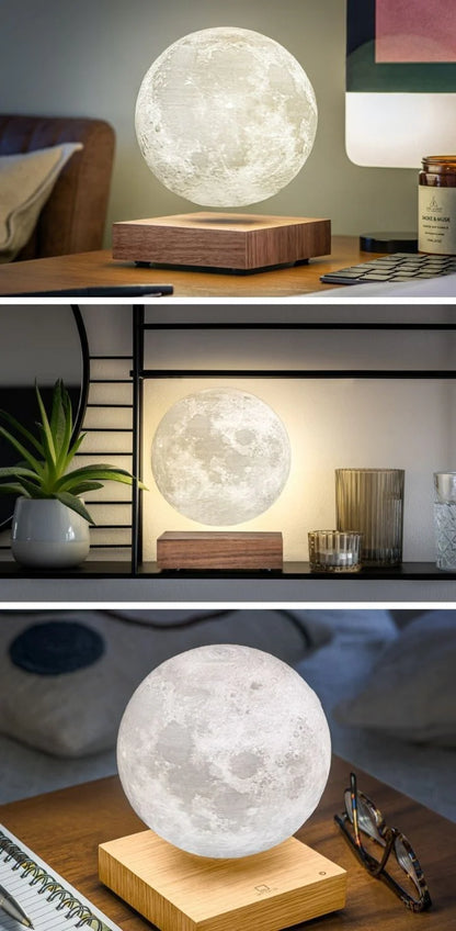 Levitating Moon Lamp by IndyGadgets