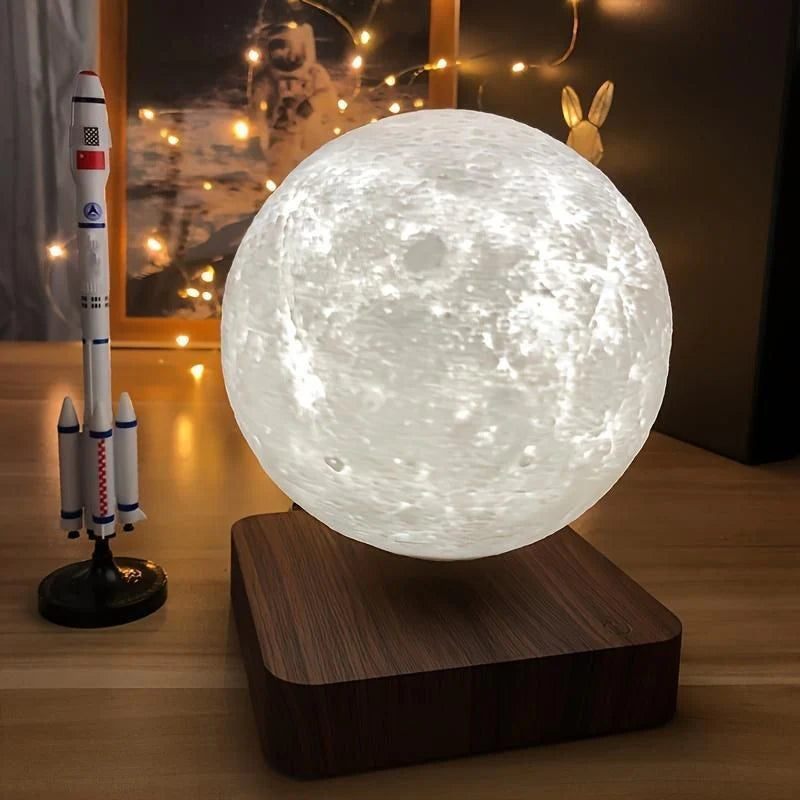 Levitating Moon Lamp by IndyGadgets