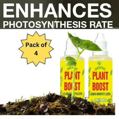 Organic Plant Boost Liquid Bio Fertilizer for All Plants [Buy 1 get 3 free]