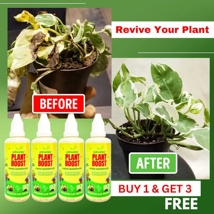 Organic Plant Boost Liquid Bio Fertilizer for All Plants [Buy 1 get 3 free]